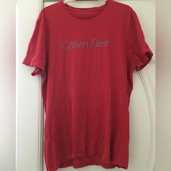 Calvin Klein Other - Red Mens Calvin Klein T-shirt